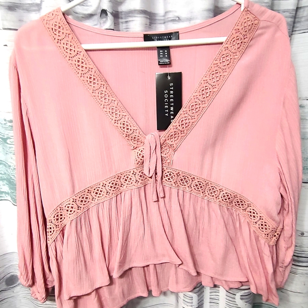 Crop shirt from Urban Planet